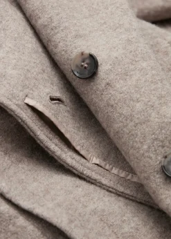 Fashion & Other Stories Voluminous Belted Wool Coat