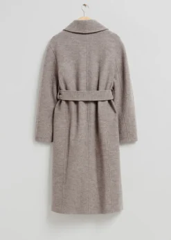 Fashion & Other Stories Voluminous Belted Wool Coat