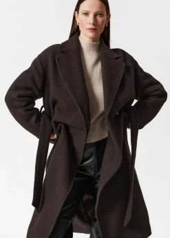 Fashion & Other Stories Voluminous Belted Wool Coat