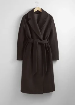 Fashion & Other Stories Voluminous Belted Wool Coat