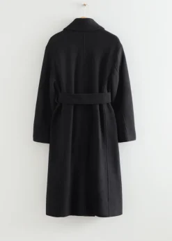 Fashion & Other Stories Voluminous Belted Wool Coat