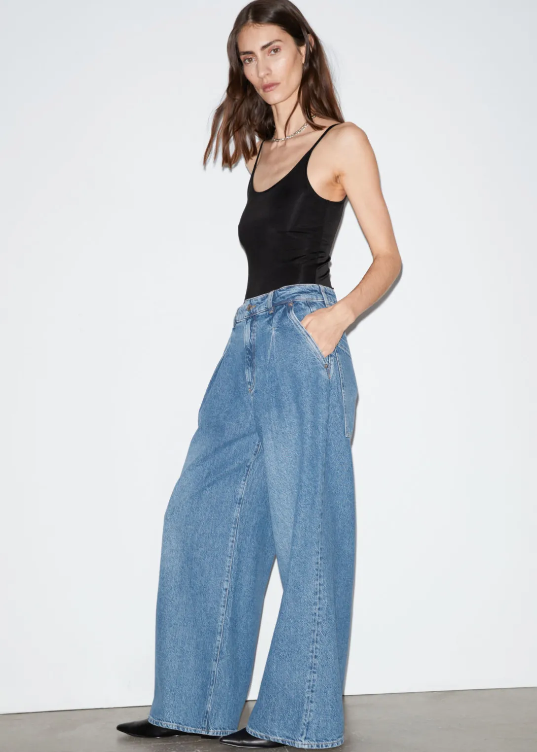Best Sale & Other Stories Wide Baggy Jeans