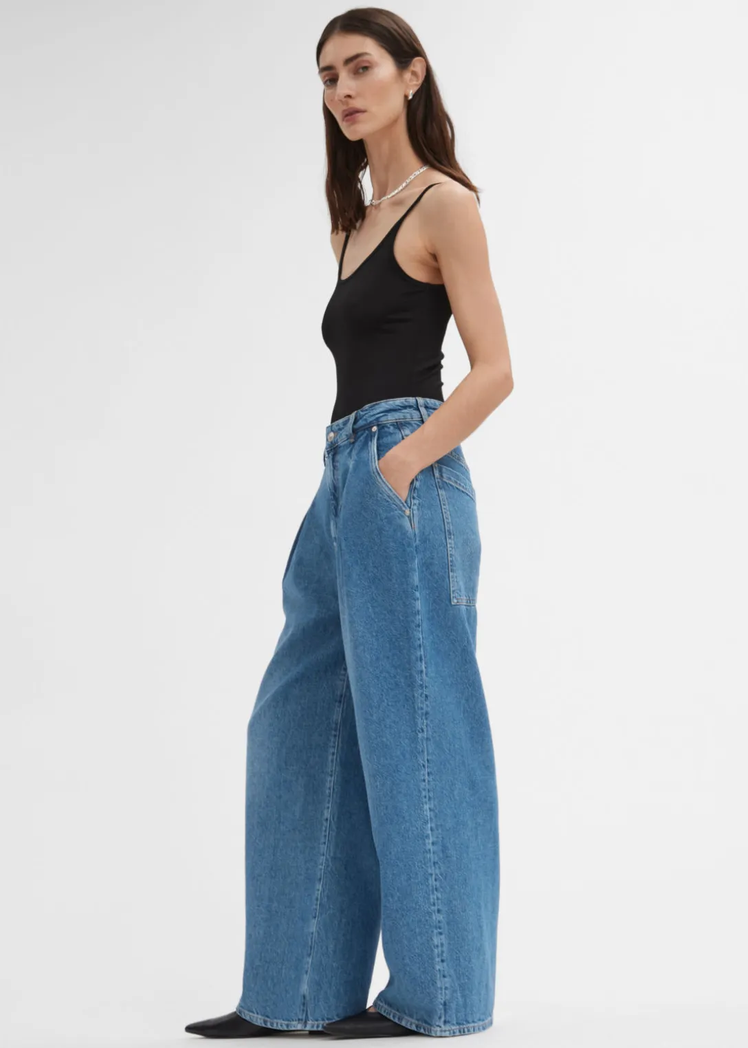 Best Sale & Other Stories Wide Baggy Jeans