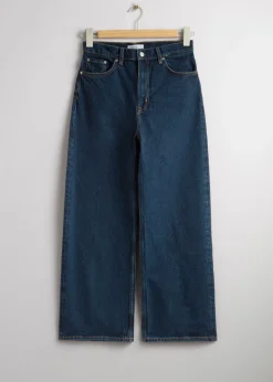 Hot & Other Stories Wide Cropped Jeans