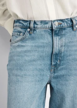 Hot & Other Stories Wide Cropped Jeans