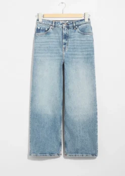 Hot & Other Stories Wide Cropped Jeans