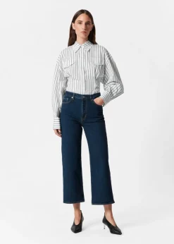 Hot & Other Stories Wide Cropped Jeans