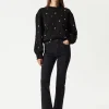 Shop & Other Stories Wide Leg Cropped Jeans Black
