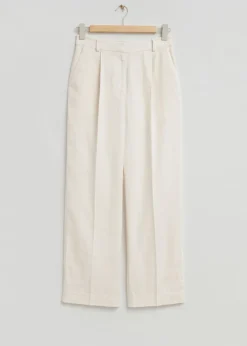 Hot & Other Stories Wide Linen Trousers