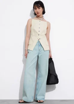 Shop & Other Stories Wide Long Jeans