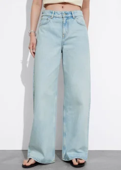 Shop & Other Stories Wide Long Jeans