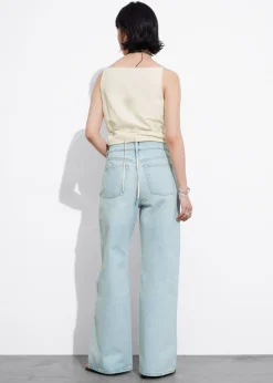 Shop & Other Stories Wide Long Jeans