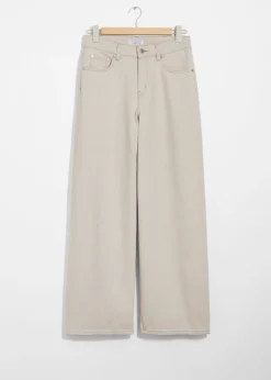 Shop & Other Stories Wide Long Jeans