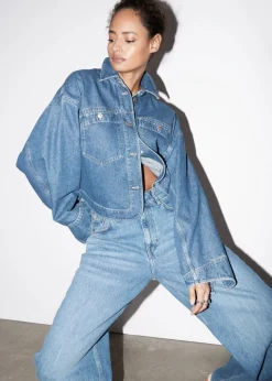 Shop & Other Stories Wide Long Jeans