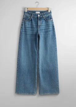 Shop & Other Stories Wide Long Jeans