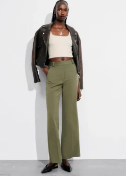 Store & Other Stories Wide Press-Crease Trousers