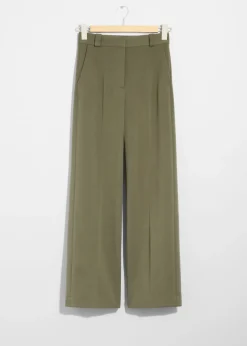Store & Other Stories Wide Press-Crease Trousers