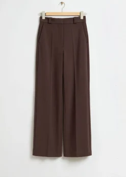 Store & Other Stories Wide Press-Crease Trousers