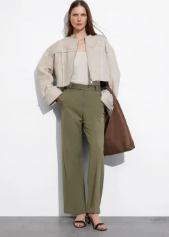 Store & Other Stories Wide Press-Crease Trousers