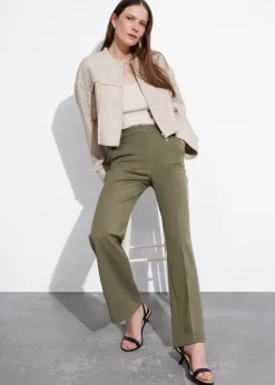 Store & Other Stories Wide Press-Crease Trousers