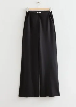 New & Other Stories Wide Trousers Black