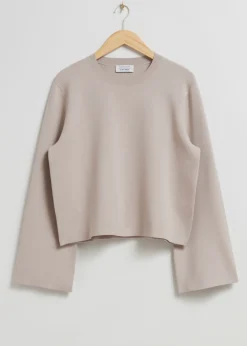 Flash Sale & Other Stories Wide-Sleeve Knit Sweater