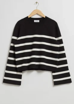 Flash Sale & Other Stories Wide-Sleeve Knit Sweater