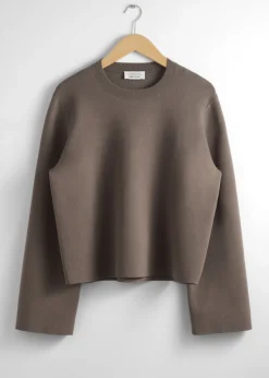 Flash Sale & Other Stories Wide-Sleeve Knit Sweater