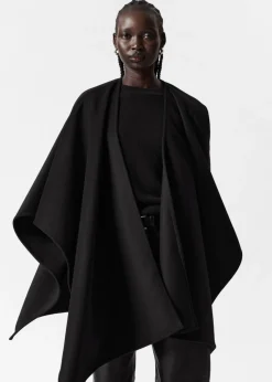 Hot & Other Stories Wool Blend Cape