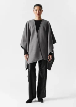 Hot & Other Stories Wool Blend Cape