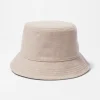 Hot & Other Stories Wool-Felt Bucket Hat Ecru