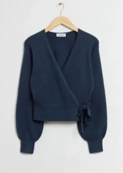 Store & Other Stories Wrap Sweater