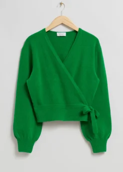 Store & Other Stories Wrap Sweater